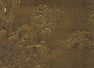 Vinterlandskab, Ming- eller Qing-dynastiet, 15.-18. århundrede