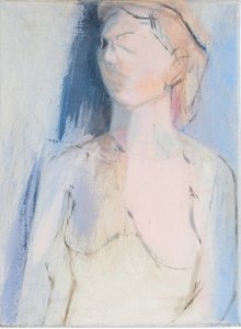 Eva, abstrakt livsmaleri, 2015