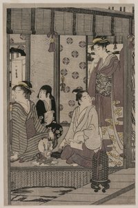 Morning Glory (fra serien The Tale of Genji in Elegant Modern Dress) af Chobunsai Eishi