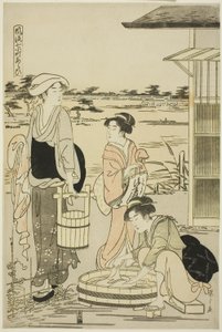 Komachi Ono no Komachi (Fru 7 Komachi) af Chobunsai Eishi