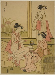 Den femte måned (Gogatsu), fra serien "De tolv måneder (Juni toki)" af Chobunsai Eishi