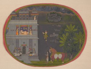 Escape at Night:, ca. 1800-10.