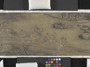 Landmænd, der kæmper i foråret af Chong Zhang