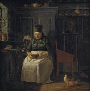Julemorgen i en bondegård af Christen Dalsgaard