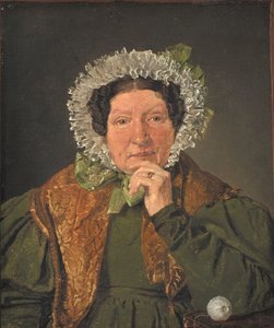 Portrait of the Artist´s Mother, Cecilia Margrethe Købke, née Petersen af Christen Købke