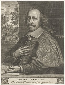 Portræt af kardinal Mazarin, 1660