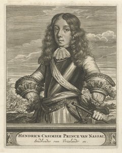 Portræt af Hendrik Casimir, Prins af Nassau af Christiaan Hagen