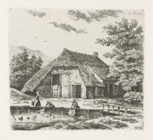 Tre kvinder vasker i Beek