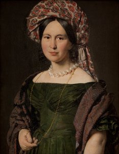 Kunstnerens hustru Cathrine