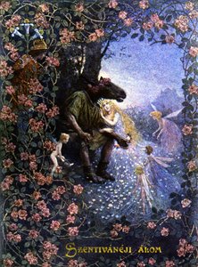 En skærsommernatsdrøm, ca. 1900 (illustration)
