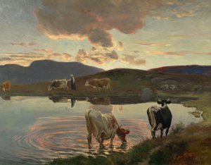 Efter solnedgang af Christian Eriksen Skredsvig
