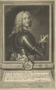 Portræt af Gerlach Adolph von Munchausen 1688-1770, 1738.