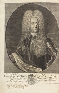 Portræt af Prins George Albert af Østfrisland 1690-1734, 1720.