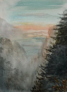 Drømmen om Paiyun Ting, 2015 (akvarel på papir)