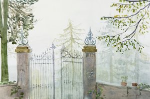 Gates In The Mist, 2009 (akvarel)