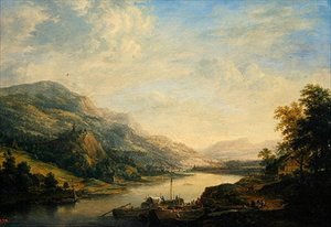 Hovedregionen, Tyskland, ca. 1750 (olie på træ)