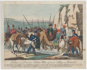 Don kosakker hviler i Tyskland, ca 1814