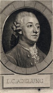 Johann Christoph Adelung 1732-1806. af Christian Gottlieb Geyser