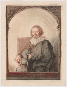 Portræt af en mand i en lænestol, fra Collection d