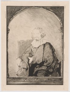 Portræt af en mand i en lænestol, fra Collection d