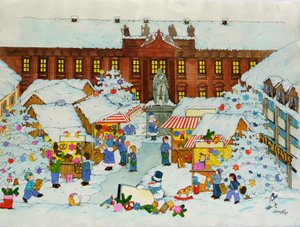 Julemarked (Gamle By, Erlangen Universitet)