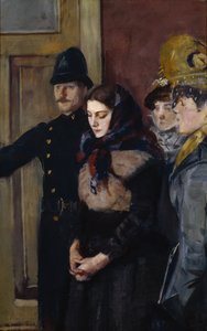 Albertine (skitse) af Christian Krohg