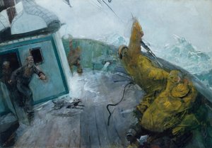 Alle mænd på dækket af Christian Krohg