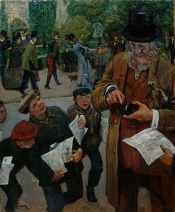 Avis drenge af Christian Krohg