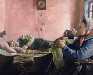 Niels Gaihedes eftermiddagslur af Christian Krohg