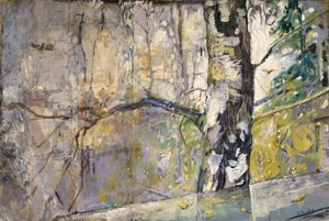 Forår i Halfdan Svartes gaden (Oslo) af Christian Krohg