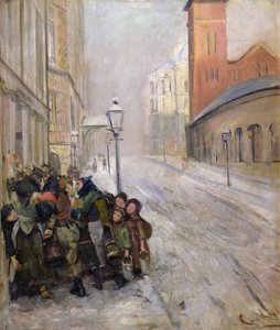 Kampen for overlevelse af Christian Krohg