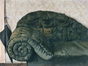 sofa og paraply (maleri) af Christian Krohg