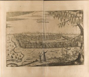 Kazan-illustration fra rejser til den store hertug af Muscovy og kongen af Persien af Adam Olear