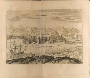 Nizhny Novgorod Illustration fra Rejser til den store hertug af Muscovy og kongen af Persien af