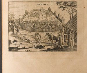 Torzhok Illustration fra Rejser til den store hertug af Muscovy og kongen af Persien af Adam Ole