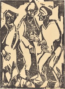 Rådgivning, 1913. af Christian Rohlfs