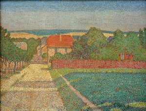 Huse i Weimar af Christian Rohlfs