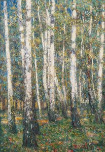 Waldinneres af Christian Rohlfs