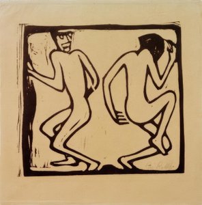 To dansere af Christian Rohlfs