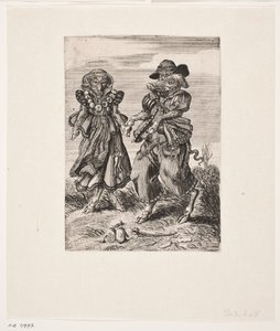 Et par dansende grise