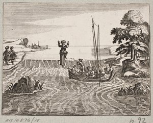 Illustration til Adam Olearius, "Persisk Rosenthal af en genial digter Schich Saadi […]", Slesvig 1660 af Christian Rothgiesser