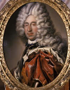Johann Wilhelm, hertug af Sachsen-Eisenach (olie på kobber)