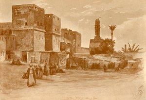 Bab al-Nasr-porten i Kairo, 1898.