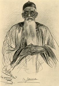 Kinesisk mand med briller, 1898.