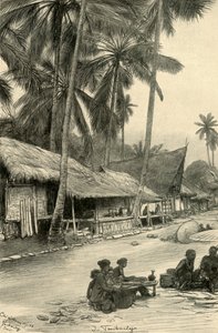 Gadescene i Tasikmalaya, Java, 1898.
