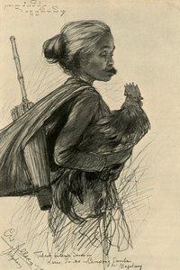 Kvinde, der tygger tobak, Magelang, Java, 1898.