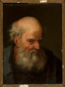 Hoved af en gammel mand (Sankt Peter?) af Christian Wilhelm Ernst Dietrich