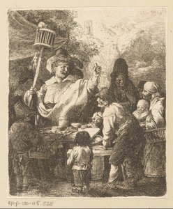 rottegift sælger af Christian Wilhelm Ernst Dietrich