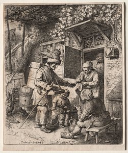 The Peddlar, 1741. af Christian Wilhelm Ernst Dietrich