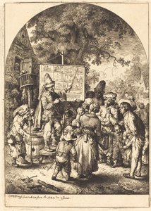 Sangeren på Landsmessen af Christian Wilhelm Ernst Dietrich